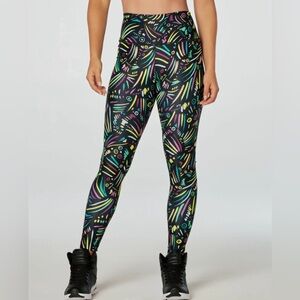 Zumba Transform High Waisted Ankle Leggings